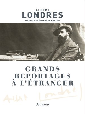 cover image of Grands reportages à l'étranger